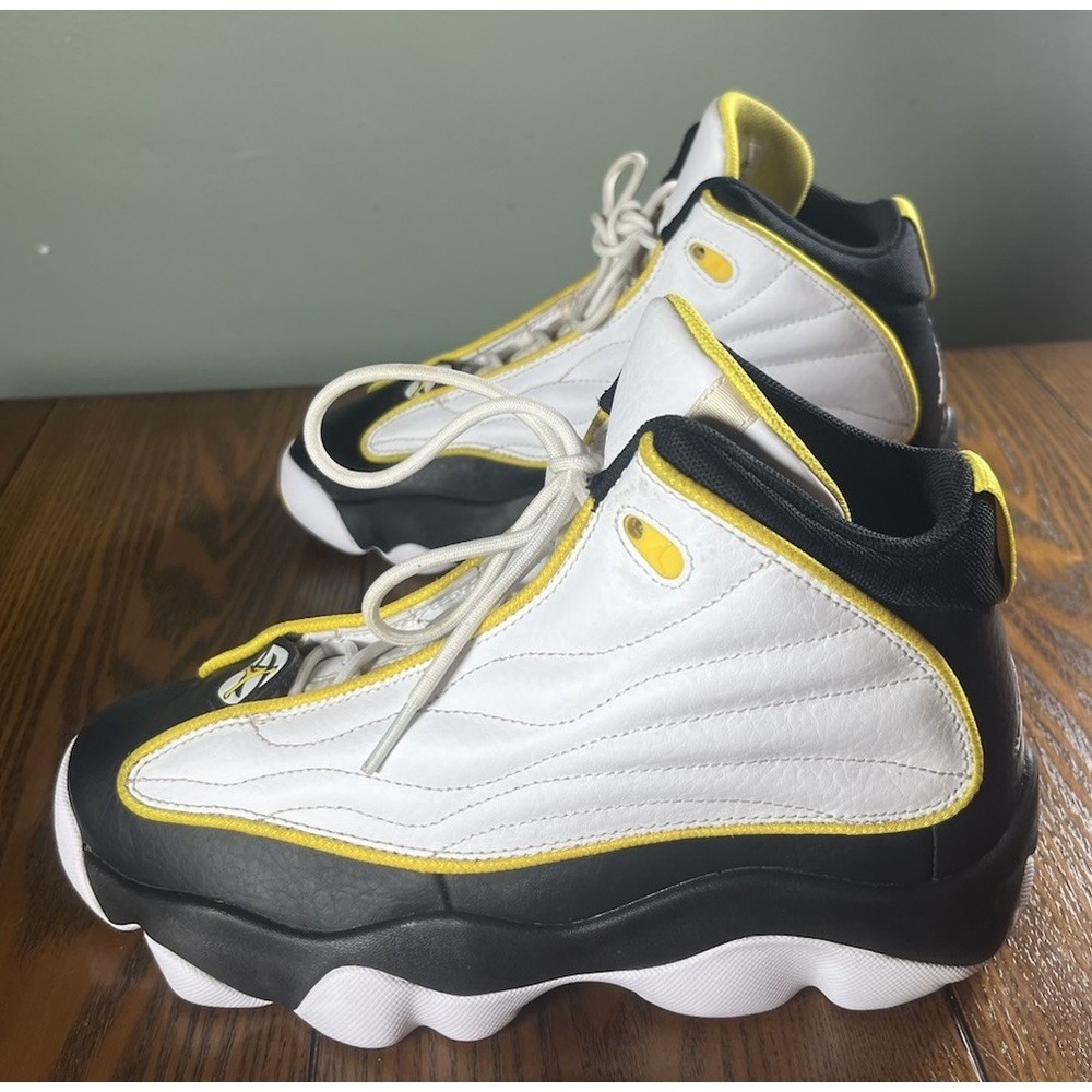 Nike Air Jordan Pro Strong Youth 6Y Women 7.5 DC7911-107 White Tour Yellow Black